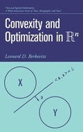 Cover: Convexity and Optimization in Rn - Wiley