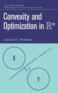 Enlarge image Cover: Convexity and Optimization in Rn - Wiley