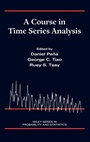 Cover: A Course in Time Series Analysis - Wiley