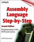 Cover: Assembly Language Step-by-Step - Wiley