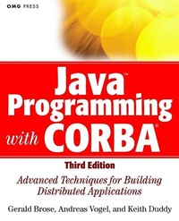 Enlarge image Cover: Java Programming with CORBA - Wiley