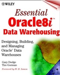 Cover: Essential Oracle8i Data Warehousing - Wiley