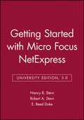 Cover: Getting Started with Micro Focus Netexpress, University Edition, 3.0 - Wiley