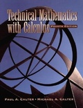Cover: Tech Math Calc 4e STD Sol Man Set - Wiley