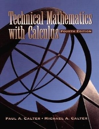 Enlarge image Cover: Tech Math Calc 4e STD Sol Man Set - Wiley