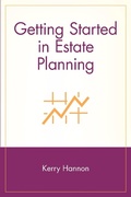 Cover: Getting Started in Estate Planning - Wiley