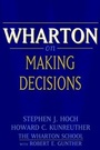 Cover: Wharton on Making Decisions - Wiley