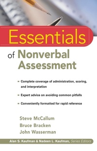 Enlarge image Cover: Essentials of Nonverbal Assessment - Wiley
