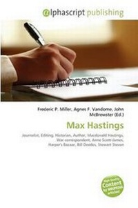 Bild: Max Hastings - Alphascript Publishing