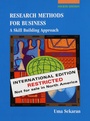 Cover: Research Methods for Business - Wiley