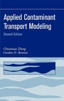Cover: Applied Contaminant Transport Modeling - Wiley