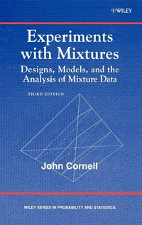 Enlarge image Cover: Experiments with Mixtures - Wiley