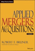 Cover: Applied Mergers and Acquisitions - Wiley
