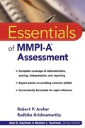 Cover: Essentials of MMPI-A Assessment - Wiley