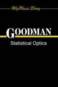 Enlarge image Cover: Statistical Optics - Wiley