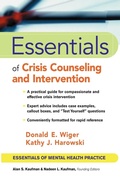 Cover: Essentials of Crisis Counseling and Intervention - Wiley