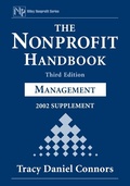 Cover: The Nonprofit Handbook, 2002 Supplement - Wiley
