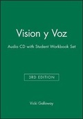 Cover: Vision y Voz 3e Audio CD with Student Workbook Set - Wiley