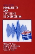 Cover: Probability and Statistics in Engineering - Wiley