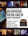 Cover: Essentials of Business Research Methods - Wiley