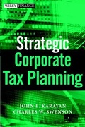 Cover: Strategic Corporate Tax Planning - Wiley