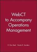 Cover: Webct to Accompany Operations Management First EDI Tion - Wiley