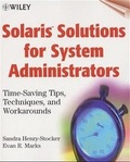 Cover: Solaris Solutions for System Administrators - Wiley