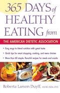 Cover: The 365 Days of Healthy Eating from the American Dietetic Association - Wiley