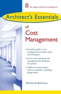 Cover: Architect's Essentials of Cost Management - Wiley