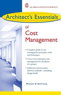 Enlarge image Cover: Architect's Essentials of Cost Management - Wiley