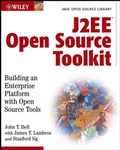 Cover: J2EE Open Source Toolkit - Wiley