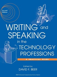 Enlarge image Cover: Writing and Speaking in the Technology Professions - Wiley-IEEE Press