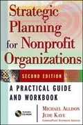 Cover: Strategic Planning for Nonprofit Organizations - Wiley