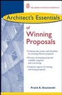 Cover: Architect's Essentials of Winning Proposals - Wiley