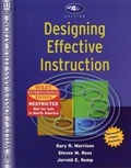 Cover: Designing Effective Instruction - Wiley