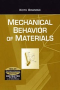 Cover: Mechanical Behavior of Materials - Wiley