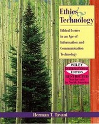 Abbildung von: Ethics in an Age of Information and Communication Technology - Wiley