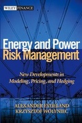 Cover: Energy and Power Risk Management - Wiley
