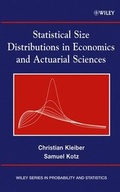Cover: Statistical Size Distributions in Economics and Actuarial Sciences - Wiley