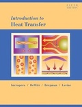 Cover: Introduction to Heat Transfer - Wiley