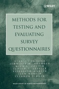 Cover: Methods for Testing and Evaluating Survey Questionnaires - Wiley