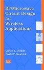 Cover: RF/Microwave Circuit Design for Wireless Applications - Wiley