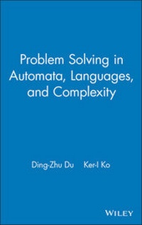 Enlarge image Cover: Problem Solving in Automata, Languages, and Complexity - Wiley