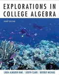 Cover: Explorations in College Algebra - Wiley