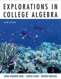 Enlarge image Cover: Explorations in College Algebra - Wiley