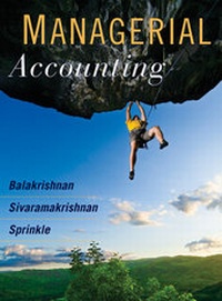 Enlarge image Cover: Managerial Accounting - Wiley