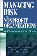 Cover: Managing Risk in Nonprofit Organizations - Wiley