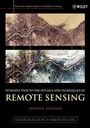 Cover: Introduction to the Physics and Techniques of Remote Sensing - Wiley
