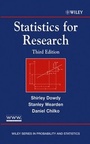 Cover: Statistics for Research - Wiley