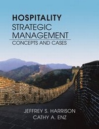 Enlarge image Cover: Hospitality Strategic Management - Wiley